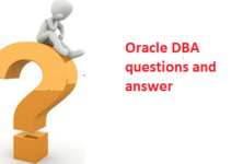 Oracle DBA Real Time Questions