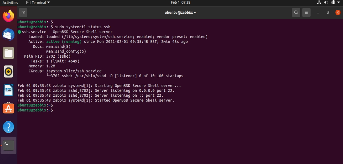 How to Enable SSH on Ubuntu 20