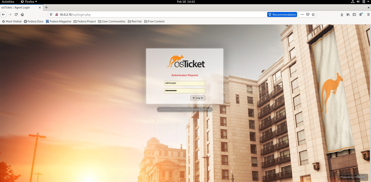 How to Install and Configure osTicket on Fedora 33