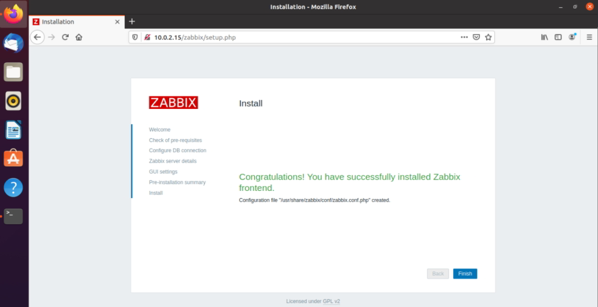 Install and Configure Zabbix on Ubuntu 20
