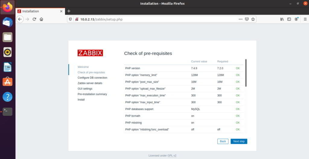 Настройка snmp zabbix ubuntu