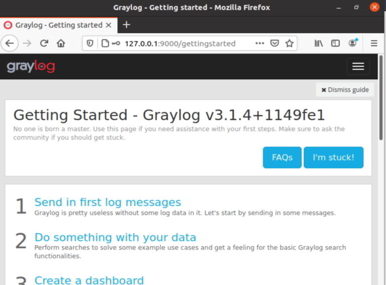 Graylog Interface How To Install Graylog On Ubuntu 20.04 | SysAdminXpert