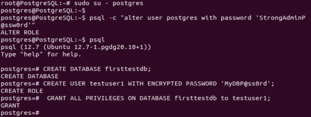 Как установить postgresql 12 на ubuntu