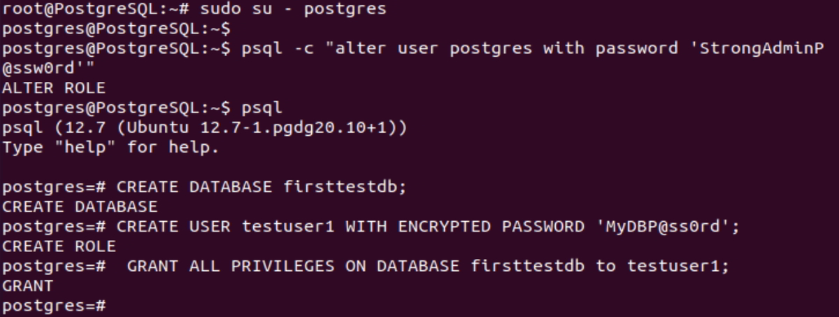 how to Install PostgreSQL 12 on Ubuntu