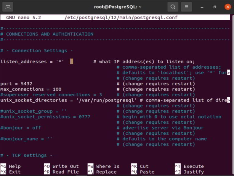 Блокировка обновлений postgresql ubuntu