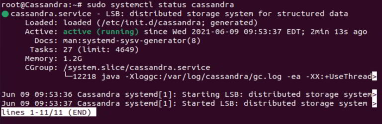 Как установить cassandra на ubuntu