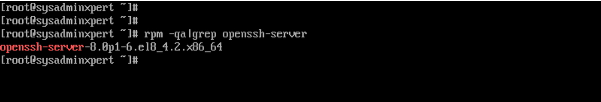 Enable SSH Service on Rocky Linux 8 or CentOS 8