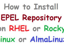 How to Install EPEL Repository on RHEL or Rocky or AlmaLinux