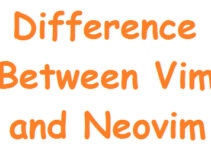 Difference Between Vim and Neovim