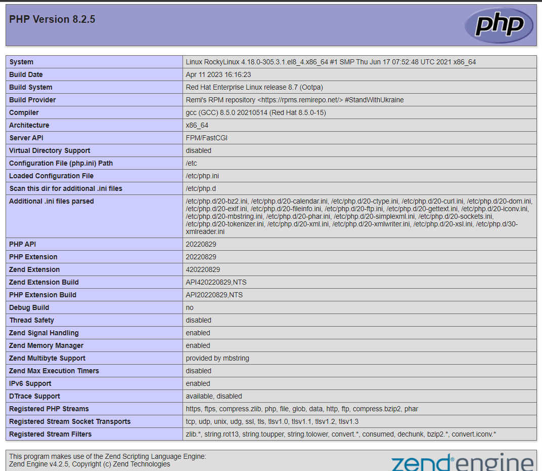 Install PHP 8 on Rocky Linux 8 or AlmaLinux 8