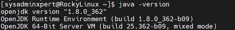 Upgrade Java 8 To Java 11 on Rocky Linux