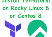How to Install Terraform on Rocky Linux 8 or Centos 8