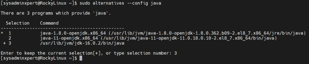 How To Upgrade Java 11 To Java 16 On Rocky Linux Or AlmaLinux ...