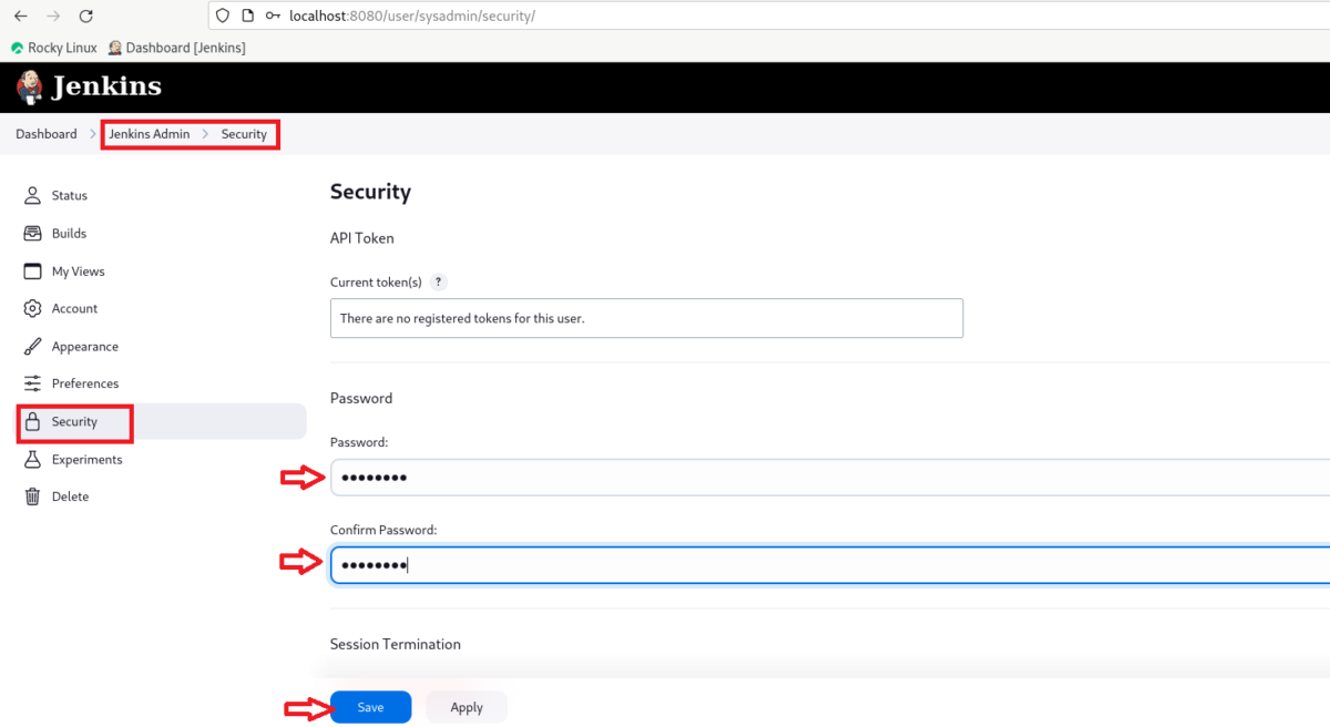 Reset Jenkins Admin Username and Password