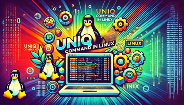 Uniq command in linux